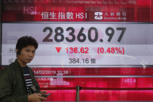 Asian stocks struggle again as Nvidia chip curb warning pops calm