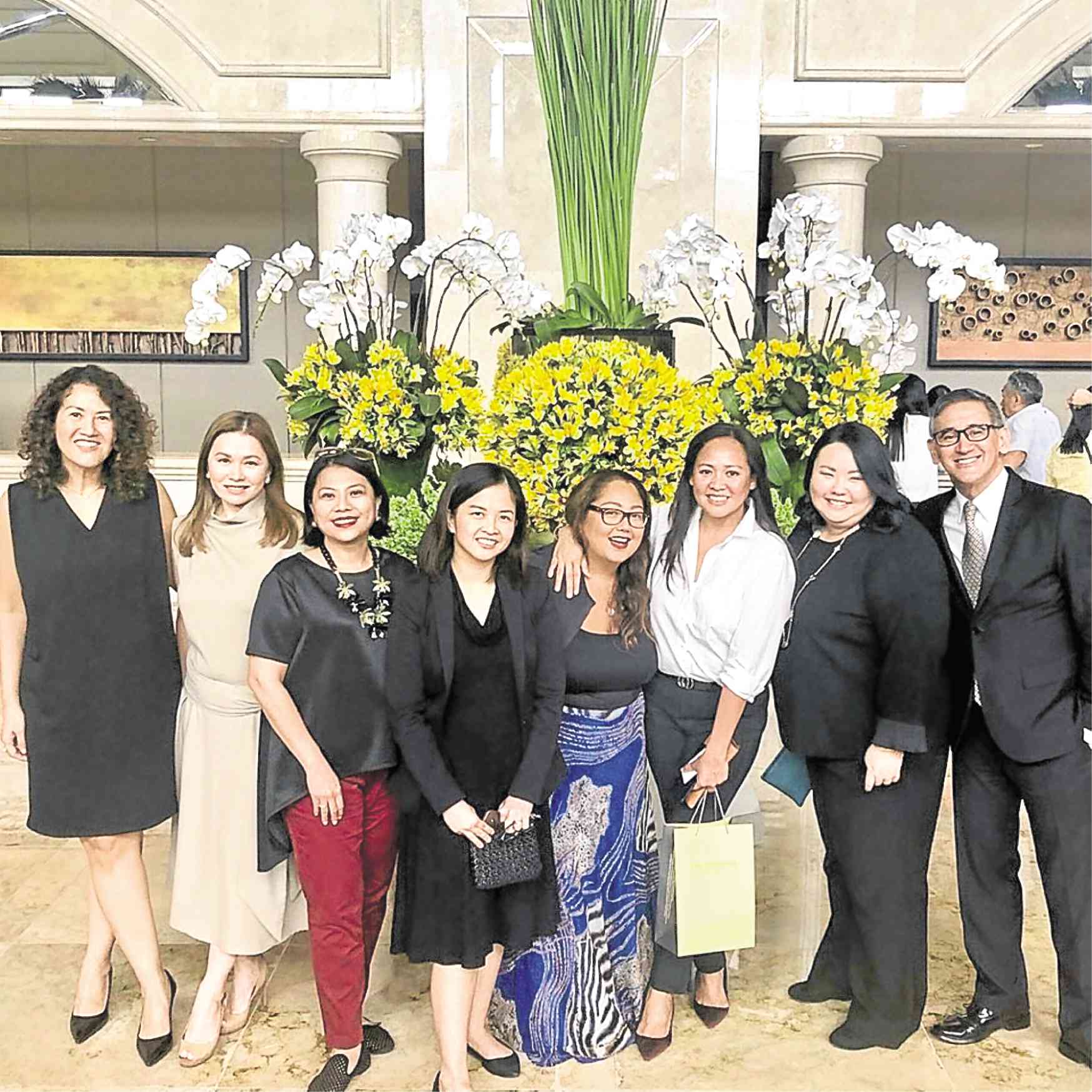 The Makati hotels’ communication directors squad.