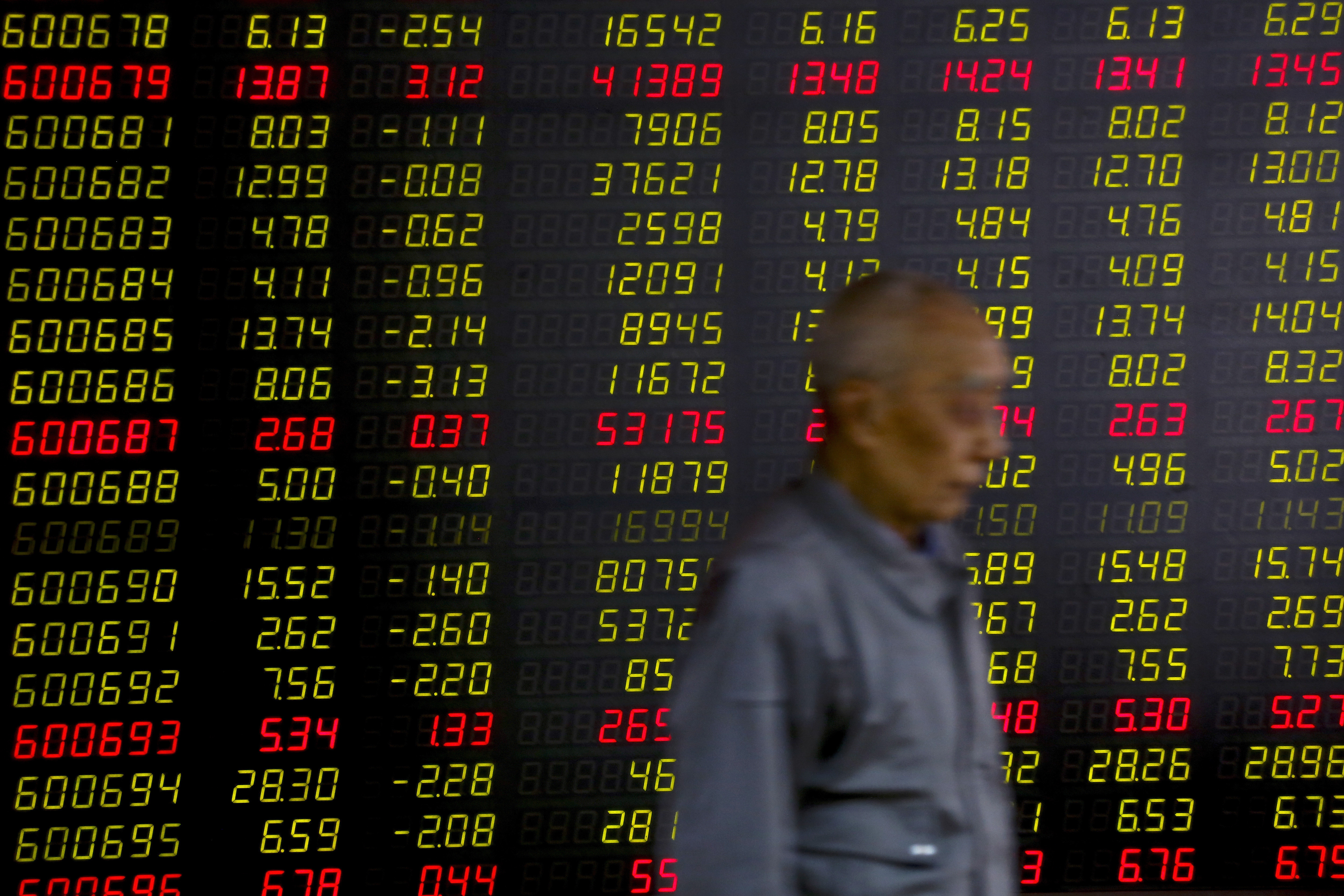 Asian shares slip as US-China spat takes center stage