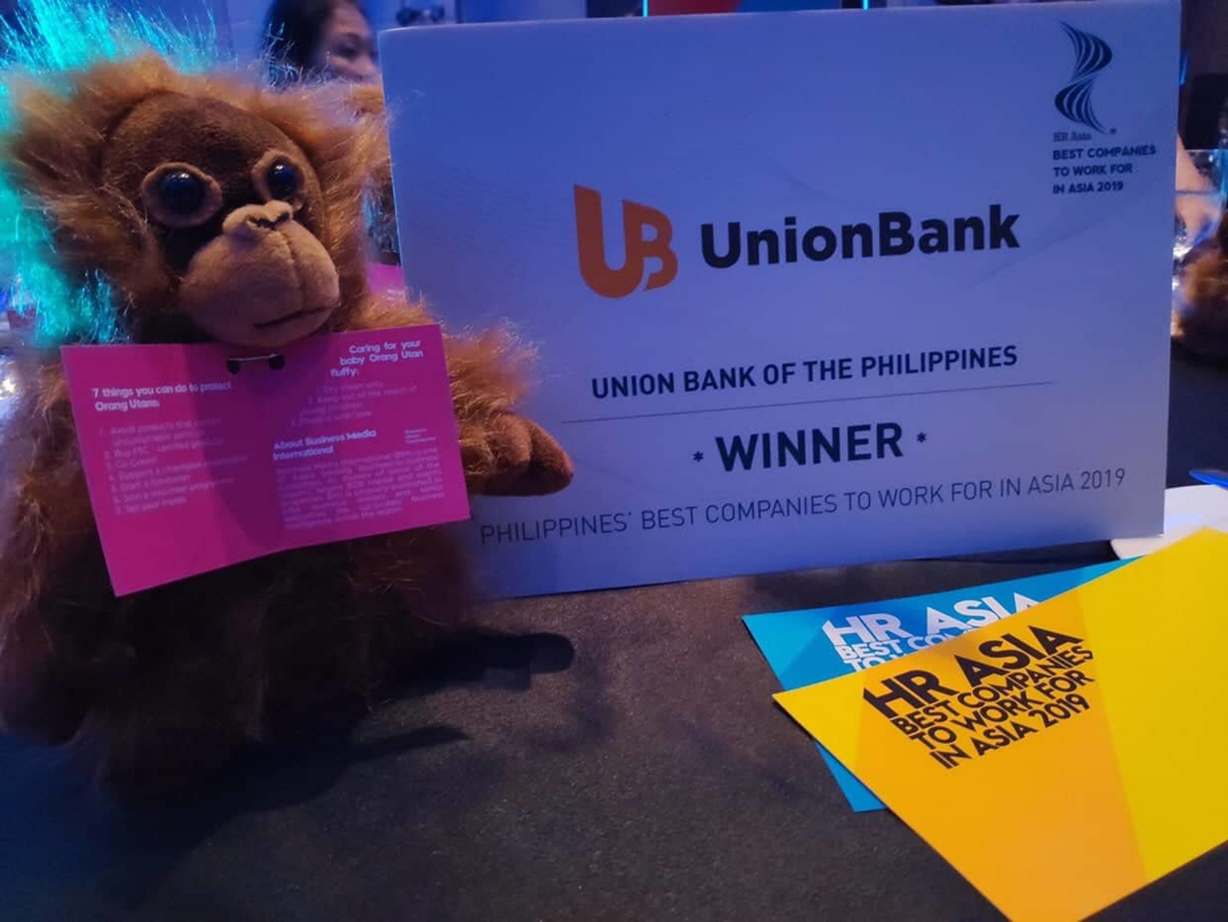 UnionBank awarded as among PH’s ‘best companies to work for in Asia’