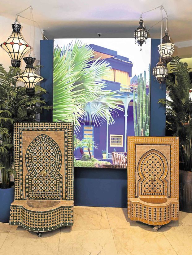 Creating a Moroccan vibe