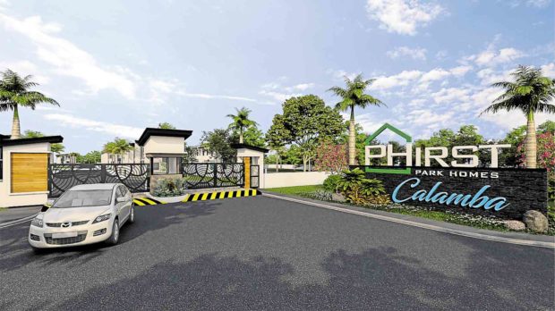 PHirst Park Homes unveils Calamba project