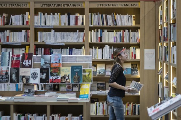 France, bookshop
