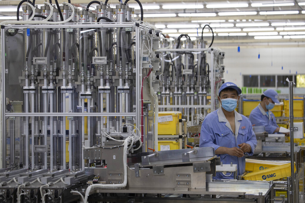 china factories economy