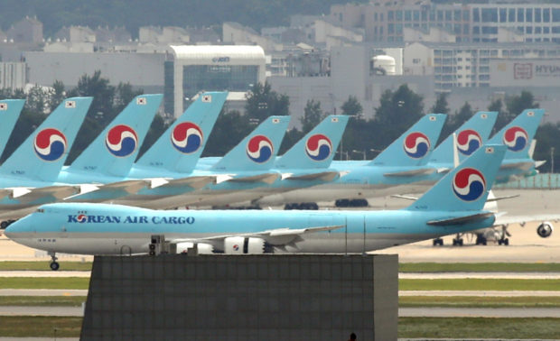 korean air airplane cargo