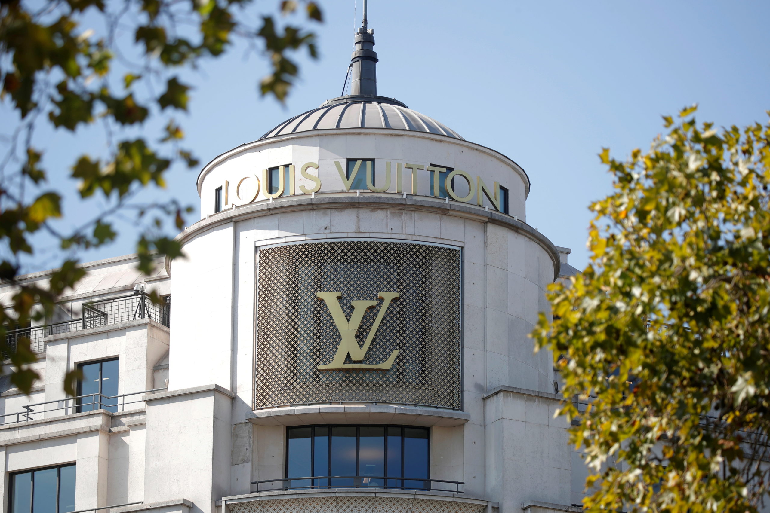 Louis Vuitton shares hit record high after strong sales figures