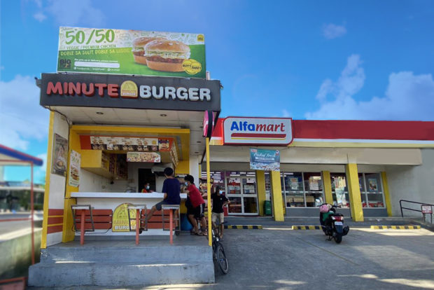 SM Alfamart Minute Burger