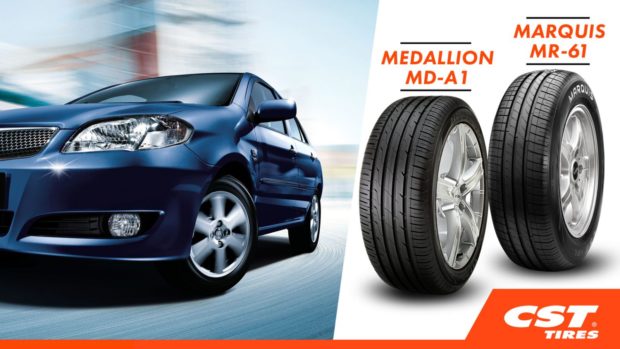 Medallion MD-A1 and Marquis MR61 car tires