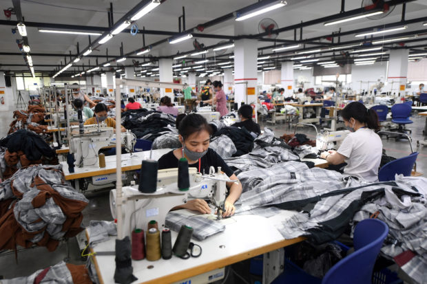 vietnam garments factory
