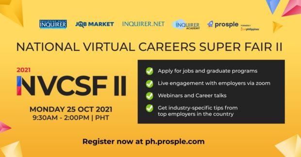 INQUIRER National Virtual Careers Super Fair 