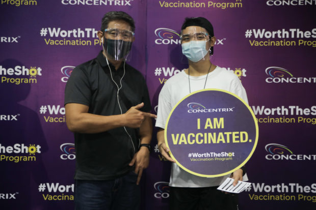 Concentrix Dependent Vaccination