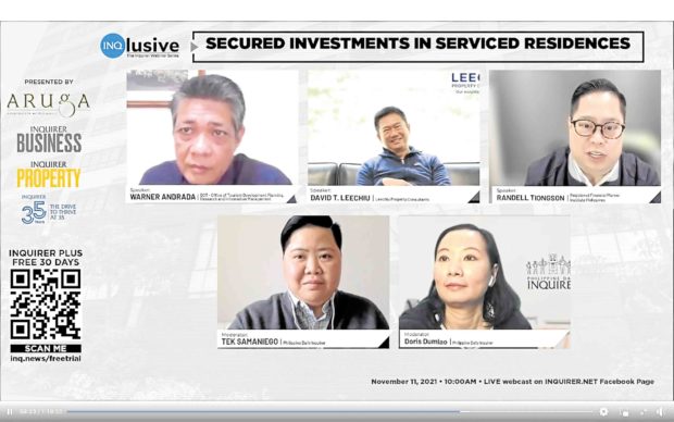 Secured investments in serviced residences webinar