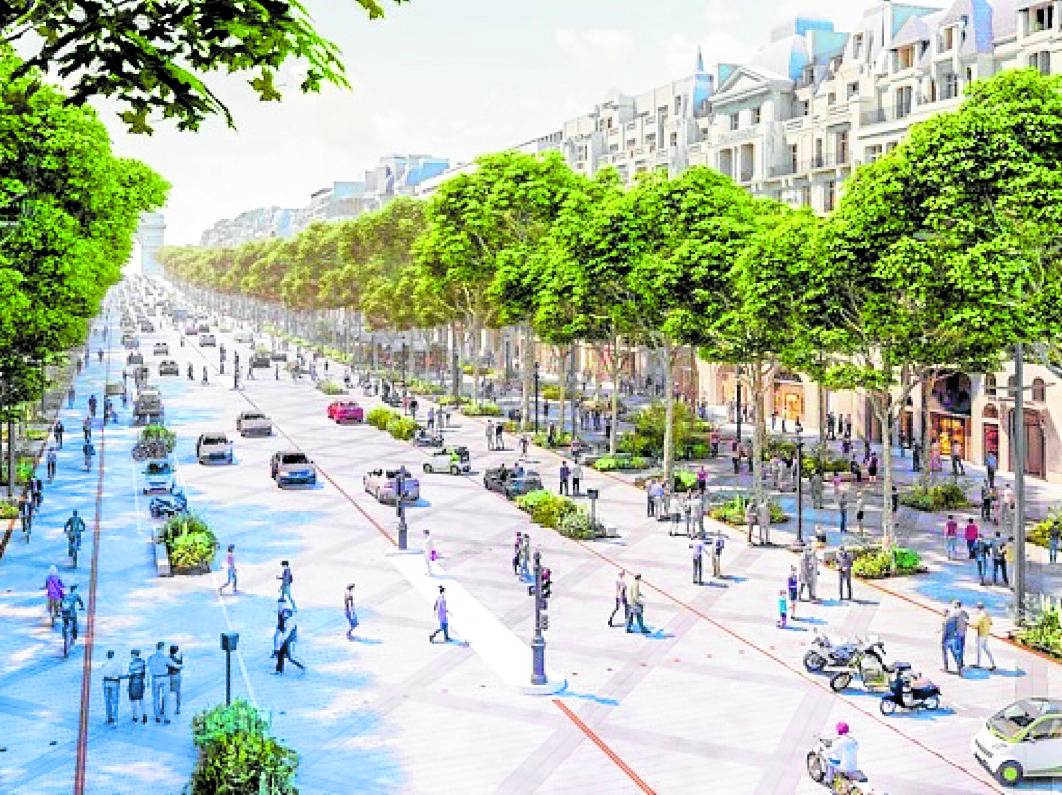 The green transformation of Paris
