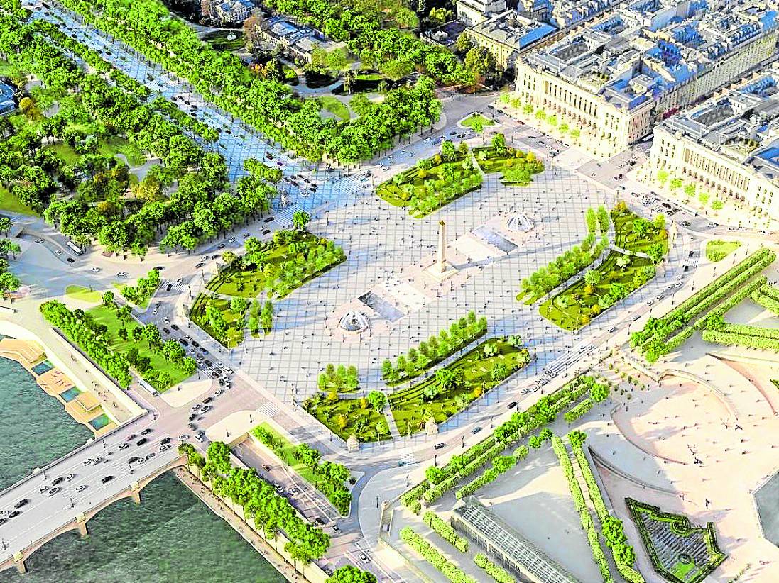 The green transformation of Paris