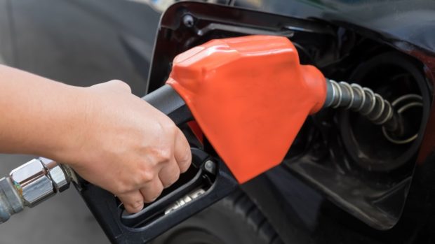 gas pump oil price hike