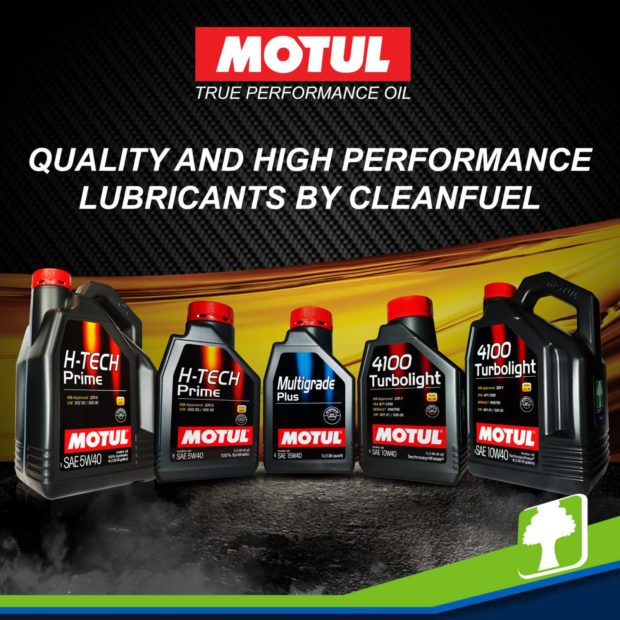 Cleanfuel Motul lubricants