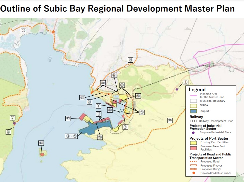 Outline of Subic Bay Regional Development Master Plan