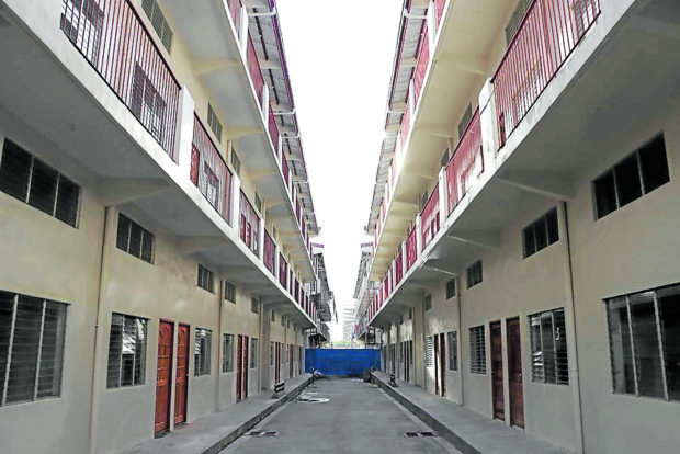 The annual average number of housing units built under the Duterte administration reached 195,687.