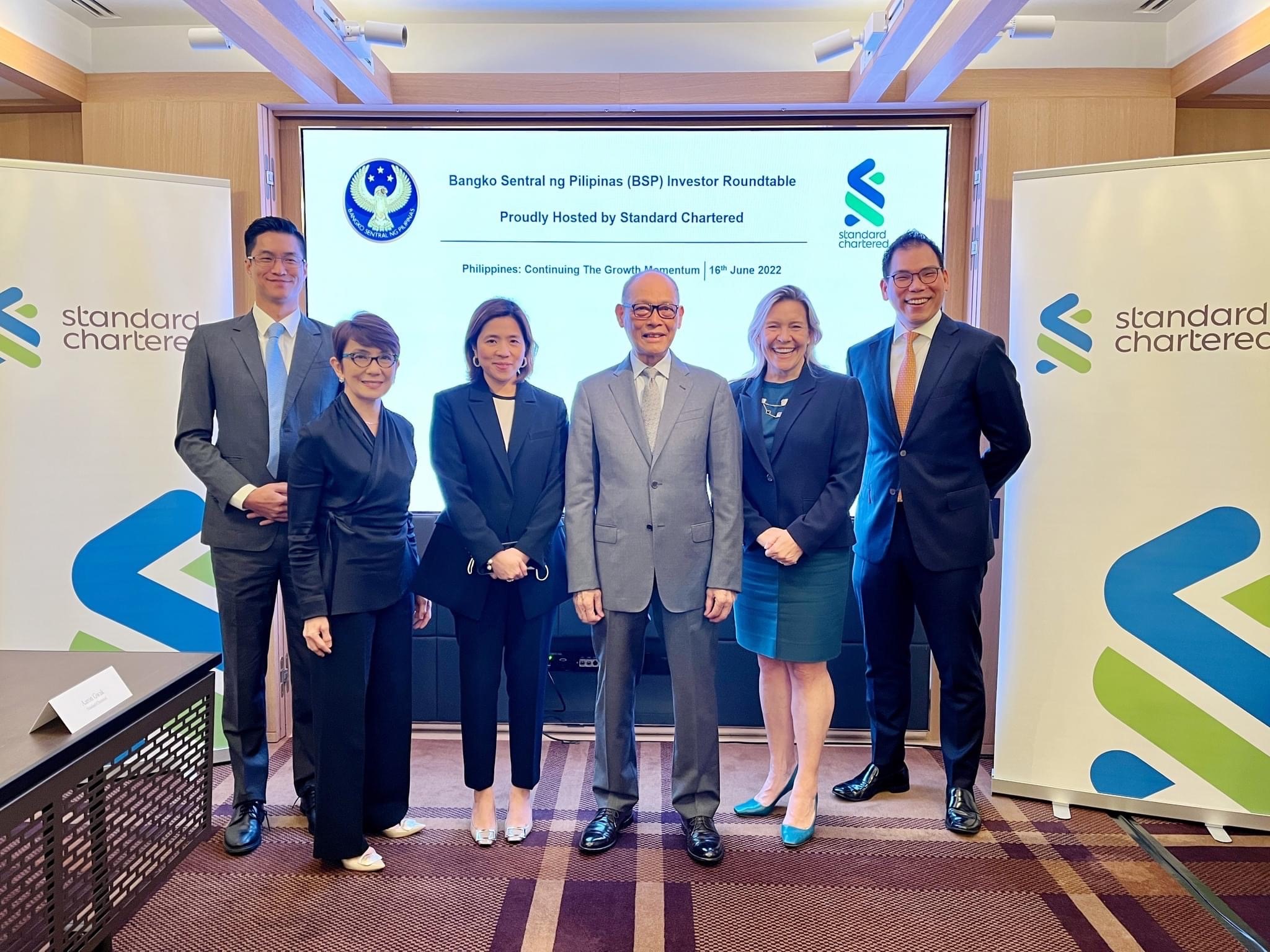 Standard Chartered Hosts Investor Roundtable With The BSP In Singapore