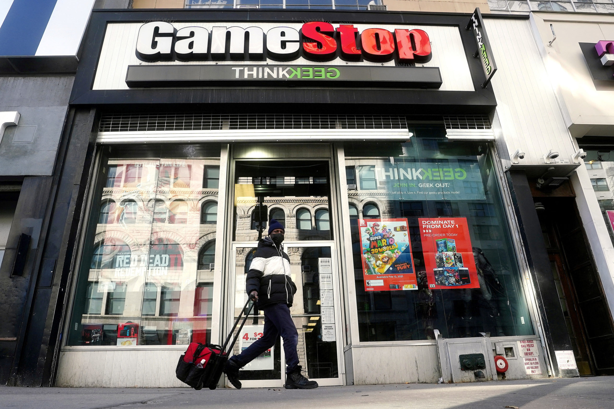 GameStop Corp has terminated its chief financial officer, sending shares of the video game retailer down 8% in extended trading.