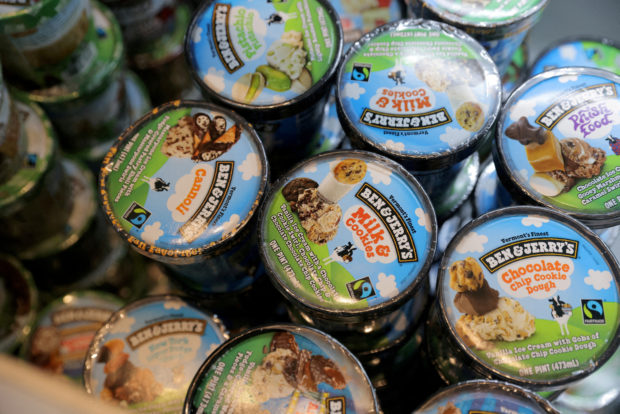 Ben & Jerry, Unilever ice cream