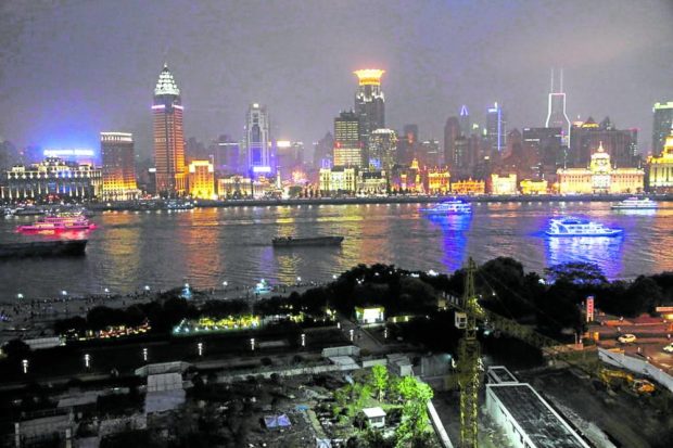 The Bund, as viewed from the Pudong District in Shanghai, is a historical district that has the most expensive homes in China.