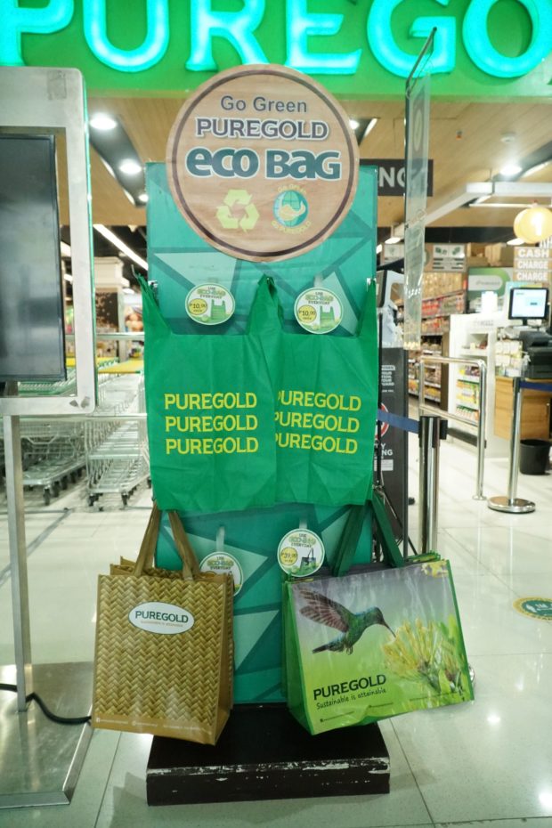 Puregold sustainability eco bag