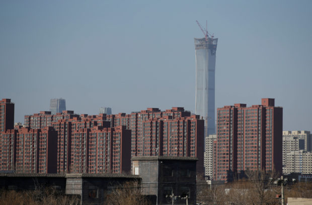 Apartment blocks in Beijing
