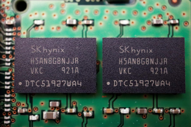 Memory chip made by SK Hynix