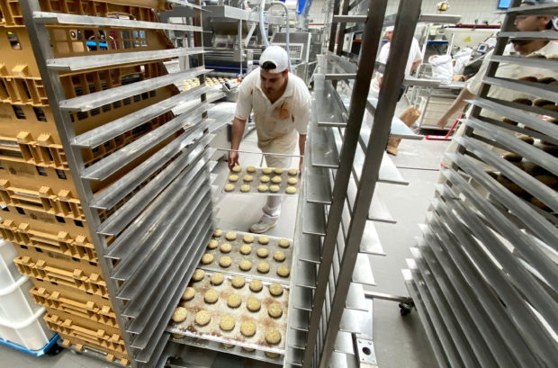 Staff work at the Heinz Hemmerle bakery