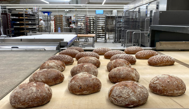 bread on display