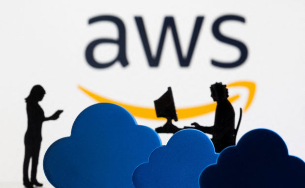 AWS cloud service logo