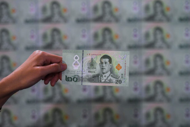 New 20 baht polymer banknote