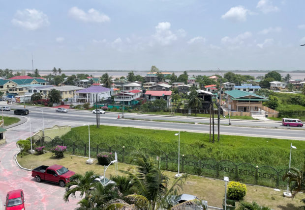 Cityscape in Georgetown, Guyana