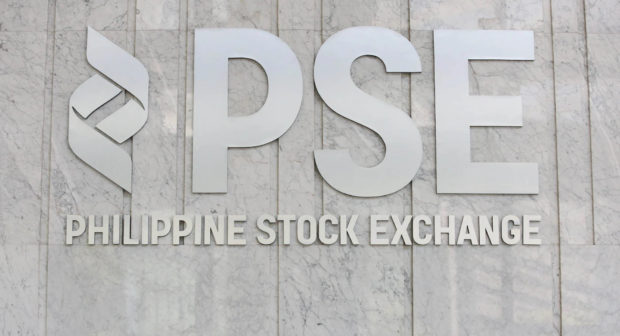 PSE logo. STORY: Bloodbath at PSE; peso falls to new low