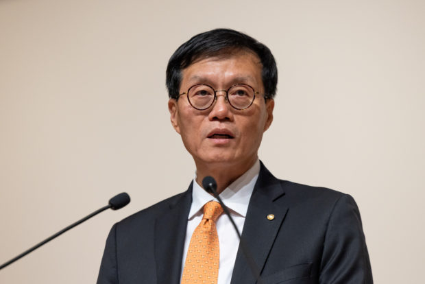 S. Korea's CB governor Rhee Chang-yong