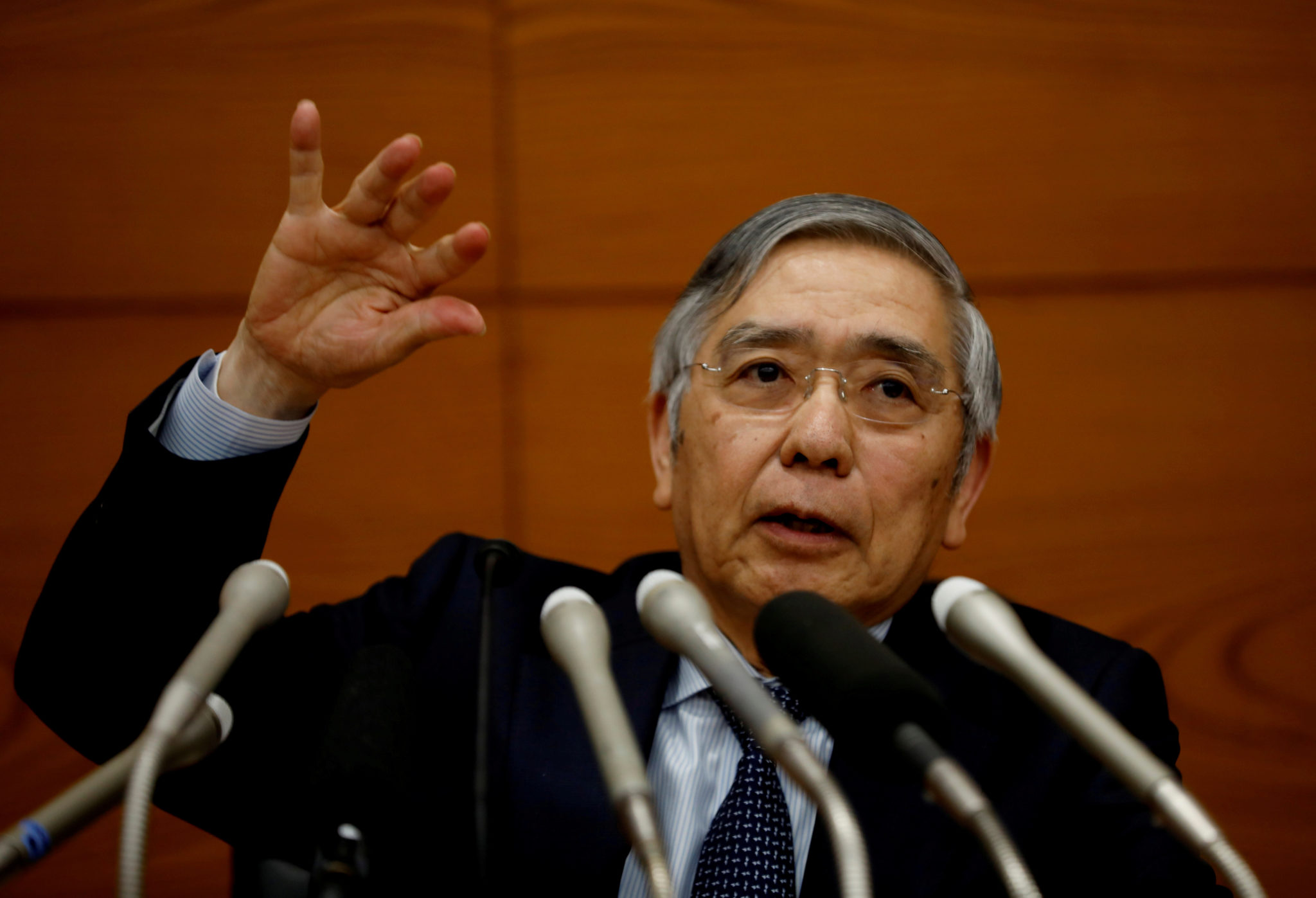 BOJ Governor Haruhiko Kuroda