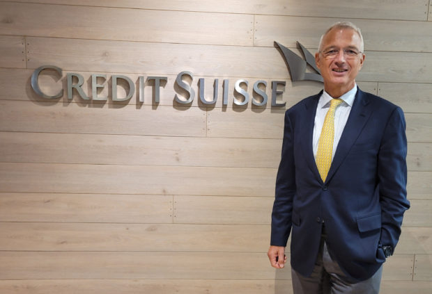 Axel Lehmann, chairman of Swiss bank Credit Suisse