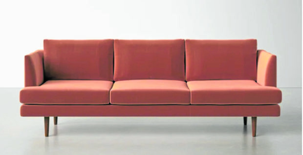 Sofas should always be tested for bodily comfort and longevity.