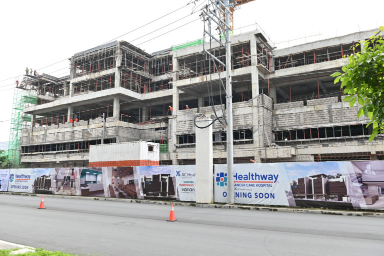 Ayala's specialty cancer hospital under construction