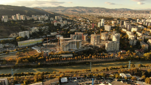 A view of Tbilisi, Georgia