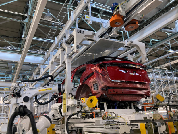 Nissan Motor assembly line