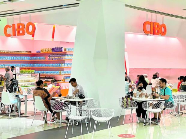 (Left) Margarita Fores at the first Cibo branch at Glorietta, Makati in 1997. The 25-year-old chain is set to grow to a network of 19 branches by the end of this year.