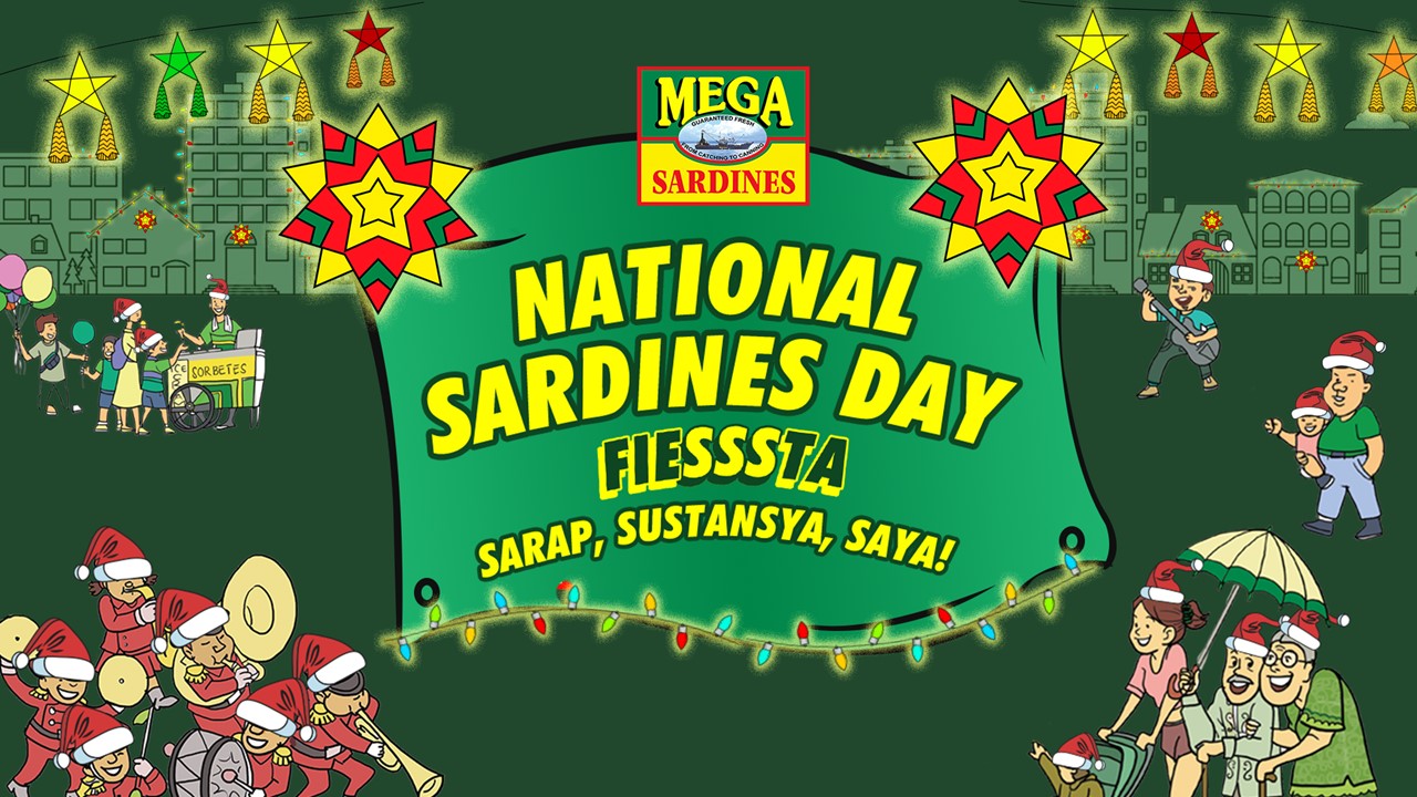 Honoring a staple food in every Filipino home Mega Sardines celebrates