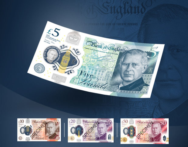 New polymer pound banknotes