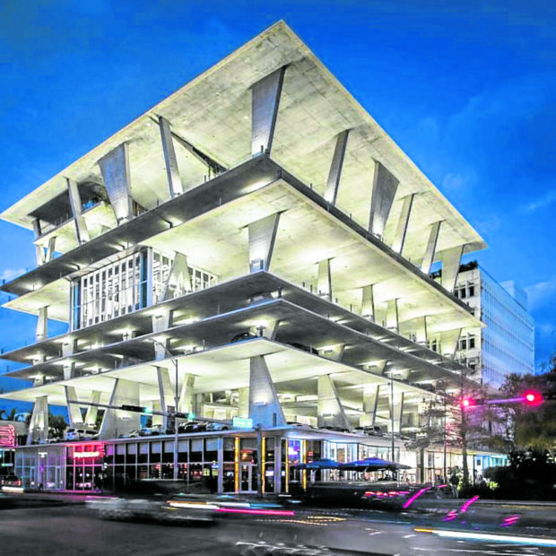 Parking structures should be more mixed-use, allowing for more uses aside from car parking. (BIGSEVENTRAVEL.COM)