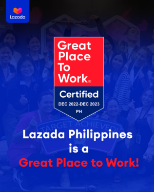 Lazada PH Receives Great Place To Work Certification For ...