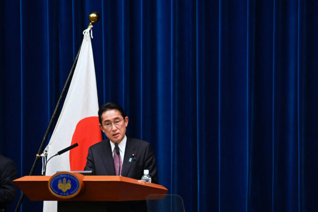 Japan Prime Minister Fumio Kishida 