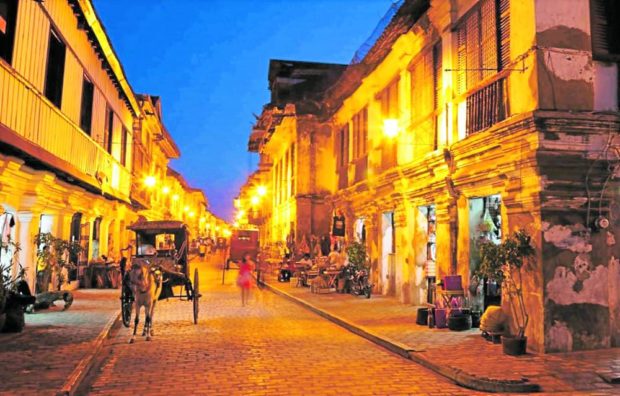 Calle Crisologo in Vigan, Ilocos Sur     (Laurie Noble/Getty Images)