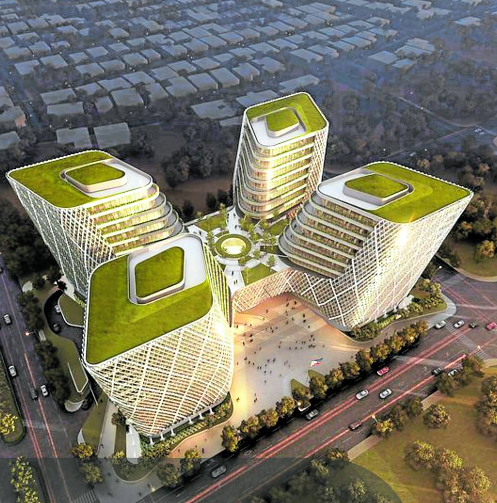 NEW SENATE COMPLEX ESCA was part of the AECOM-ledteamthat won the global design competition for this complex of four 12-story towers. 